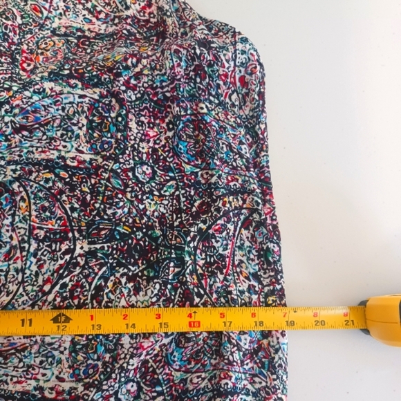 L’AGENCE 100% Silk Colorful Abstract Artsy Jumpsuit - Picture 8 of 16